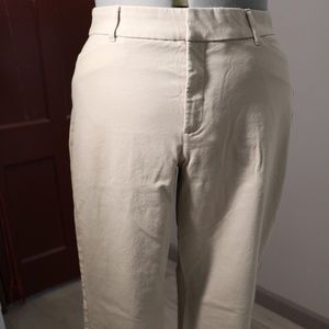 Old Navy Cream Work Pants